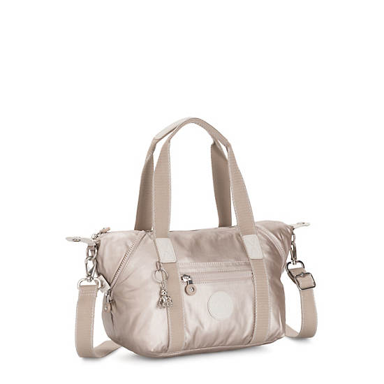 Kipling Art Mini Metallic Axelväska Beige | SE 1833AH